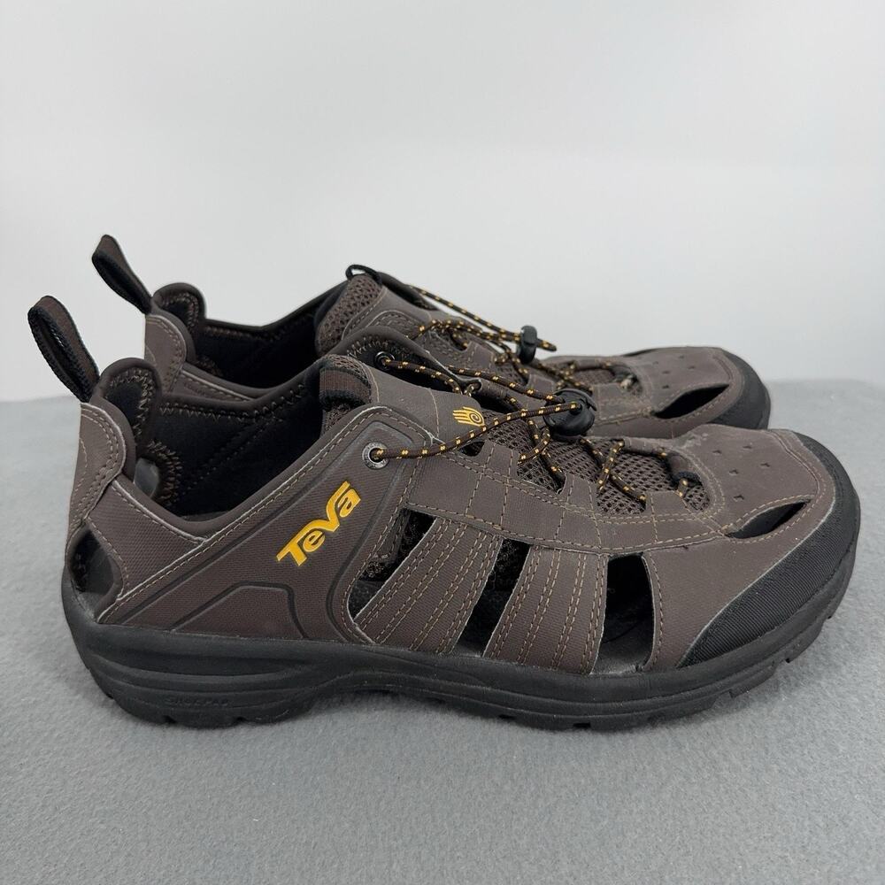 Teva Forebay Mens 11 Brown Closed Toe Sport Hiking Sandals 1006906